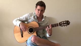 Video thumbnail of "GUITAR LESSON: The Final Countdown (EUROPE) - Acoustic/Classical/Fingerstyle Guitar - Thomas Zwijsen"