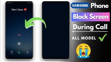 Solved Samsung Phone Black Screen During Call Problem 2024 | Incoming Call Screen Off Problem