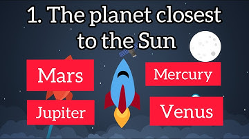 SPACE QUIZ IN ENGLISH | 10 TRIVIA QUESTIONS | ASTRONOMY QUIZ | SCIENCE QUIZ