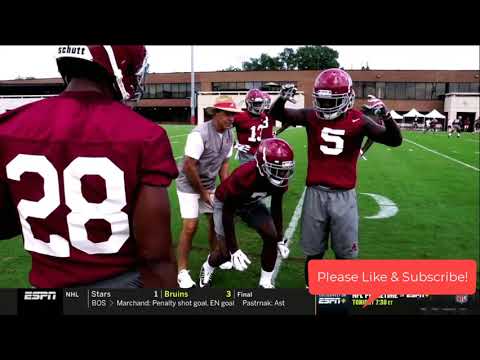 Sunday NFL Countdown | Trevon Diggs thanks Nick Saban for changing him to a cornerback!
