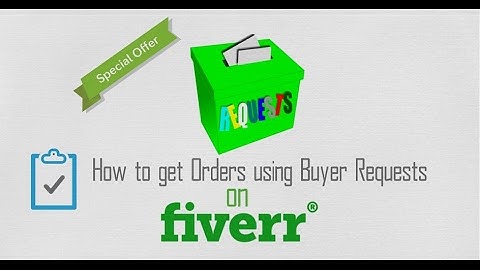 How to get orders using Buyer Requests on Fiverr (For Beginners) in Urdu | Hindi