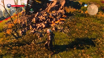 The Witcher 3 1.05 PS4 gameplay