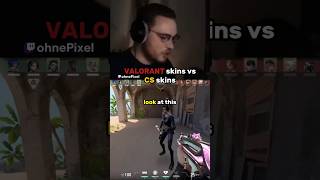 Valorant skins or CS skins