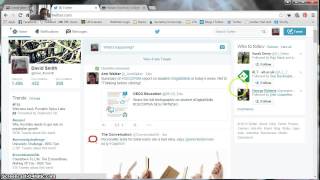 Embedding Two Twitter Feeds in Blackboard