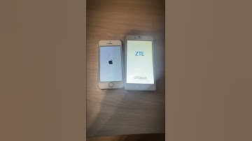 iPhone 5s vs ZTE Blade A476 #nocommand #smartphone #zte #iphone #vs #rip #twrp 
