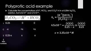 9 Polyprotic acids Wealth