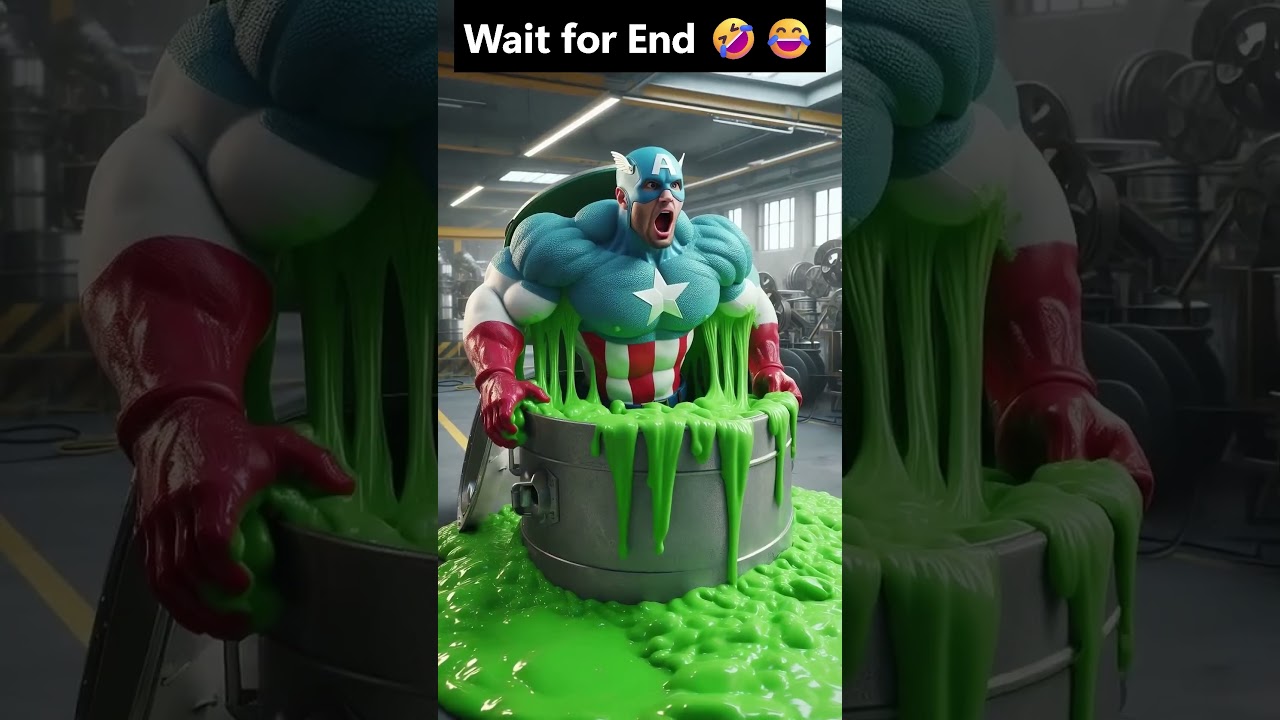 Spiderman Venom aur Captain America me se kisko Factory Chemical se power milega 