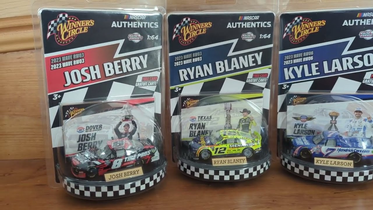 NASCAR Authentics Winners Circle 1:64 Reviews (March 2024) - YouTube