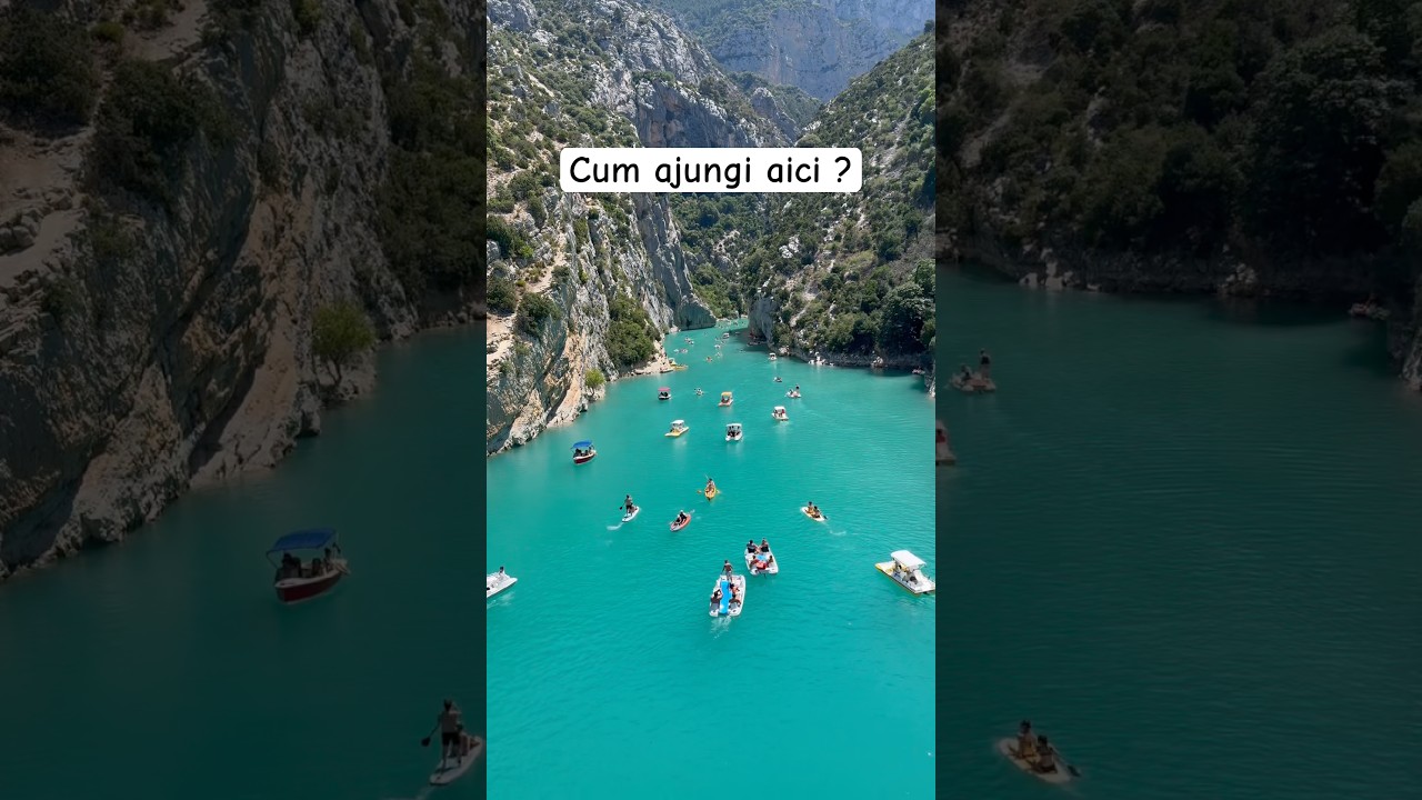 Cum ajungi în Cheile Verdonului?