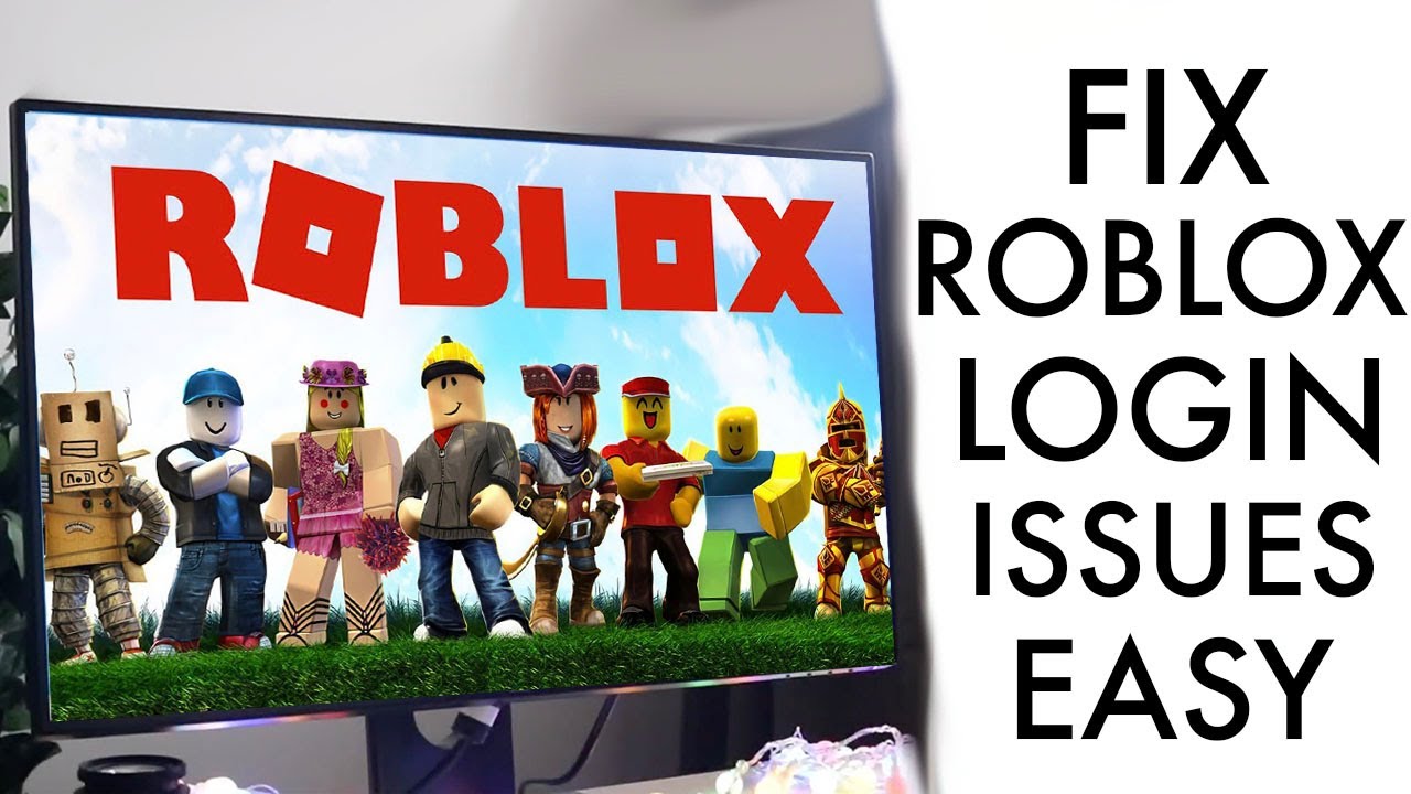 How To Fix Roblox Login Issues Youtube