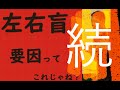 【続】左右盲の要因ってこれじゃね？