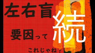 【続】左右盲の要因ってこれじゃね？