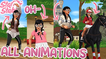 ALL New Character Animations! - Star Stable Beta
