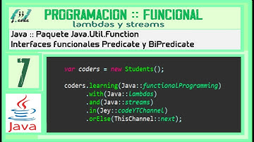 Programación FUNCIONAL en JAVA | PREDICATE | BIPREDICATE | Predicados de Java | Lambda java