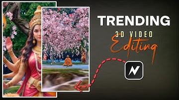 "Durga Maa 3D Status Editing Tutorial | Navratri Special 2025 | Node Video App Full Guide"