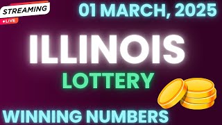 Illinois Midday Lottery Results For - 01 Mar 2025
