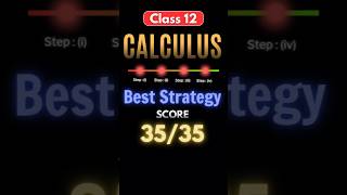 🚨 Best Calculus Strategy Class 12 Maths 🎯 | Score 35/35 | CBSE Board Exams 2026