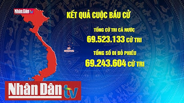 Công bố danh sách 499 người trúng cử đại biểu Quốc hội khóa XV