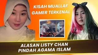 Gempar Listy Chan, Gamer & Selebgram Terkenal, Resmi Mualaf Momen Syahadat Yang Mengharukan
