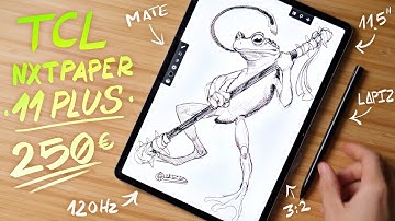 Esta tablet es Brutal para Leer, Dibujar y Tomar Notas por solo 250€ | TCL NXTPAPER 11 Plus