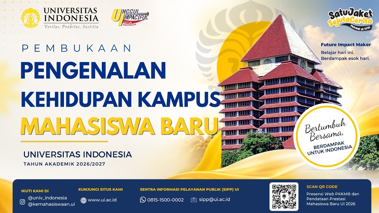 Pembukaan PKKMB UI 2026