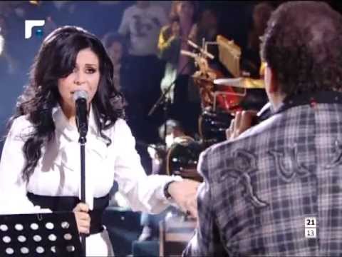 ليلا المغربية و هشام عباس حنا السكران من برنامج تاراتاتا