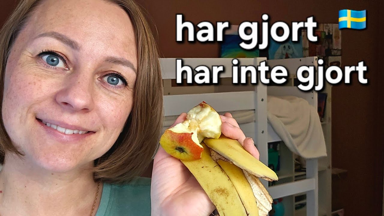 Vad har jag gjort? Vad har jag inte gjort?