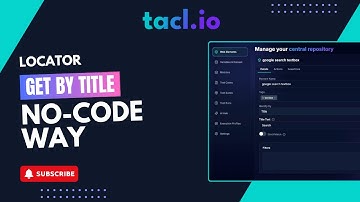Playwright Locator getByTitle - Explained with tacl