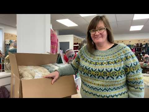 Join me as I open 3 boxes from Knitting Fever!