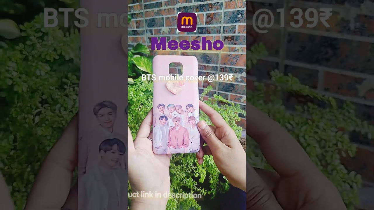 RM pop-up socket and BTS phone case 