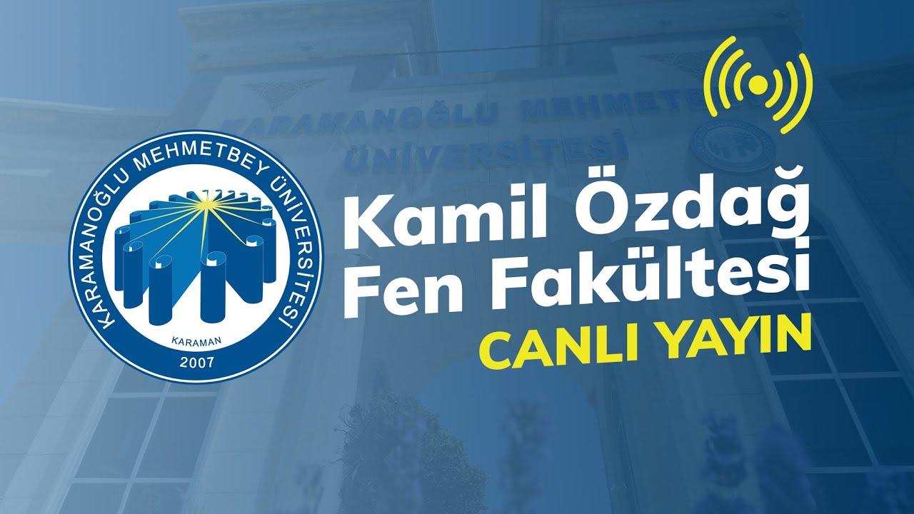 Kamil Özdağ Fen Fakültesi Tanıtım Yayını