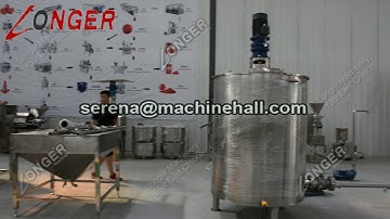 Cocoa Bean to Chocolate Liquor Manufacturing Process Plant - LONGER