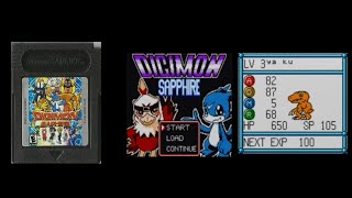 [GB/C] Digimon Sapphire "AKA: Digimon Saphire" (Vast Fame) screenshot 4