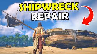 Repairing Our First Shipwreck! - Windrose Gameplay - Part 3