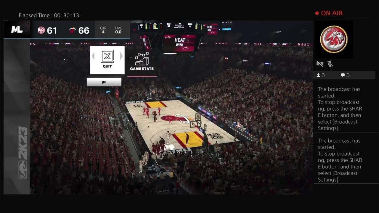 NBA 2k23 Gameplay 202526 NBA Regular Season Heat vs. Hawks YouTube