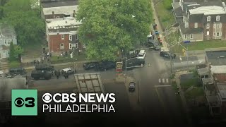 Portion of I95 closed due to heavy police presence in Chester, Pennsylvania