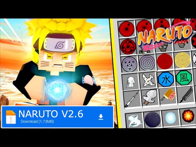 How to Download Naruto Addon in Minecraft || Minecraft Naruto Mod class=