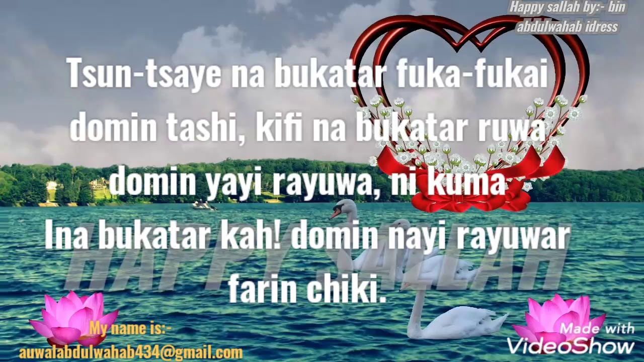 Auwal Abdulwahab Idress Happy Sallah 2 Ina son ka masoyina YouTube