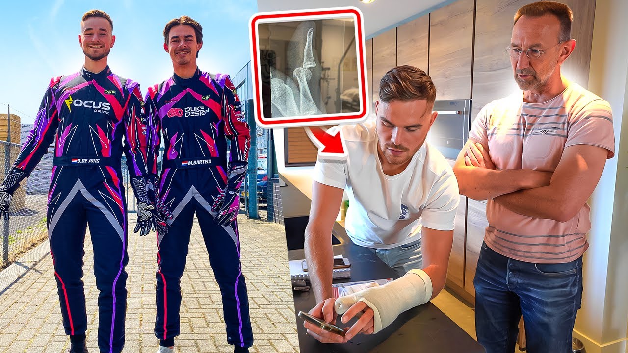 ONZE CUSTOM RACE PAKKEN & HIJ HEEFT EEN ONGELUK GEHAD!