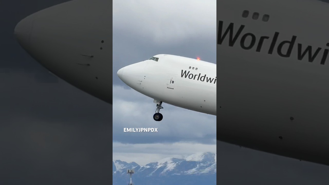 UPS99 Boeing 747-44AF taking off from ANC to SDF on 4/21/2025 