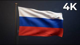 Russia Flag 4K 🇷🇺 | Waving Flag Animation for Relaxation, Study & Ambient Background (3 Hours) screenshot 3