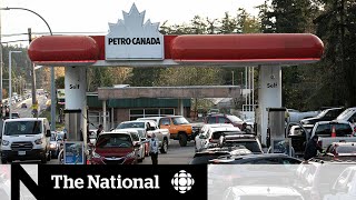B.C. limits gas for non-essential drivers, work continues to rebuild dike