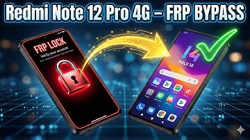 How to Bypass FRP on Redmi Note 12 Pro 4G – Fast & Easy Method