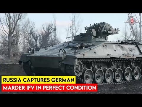 Russia Captures German-Donated Marder IFV in Perfect Condition