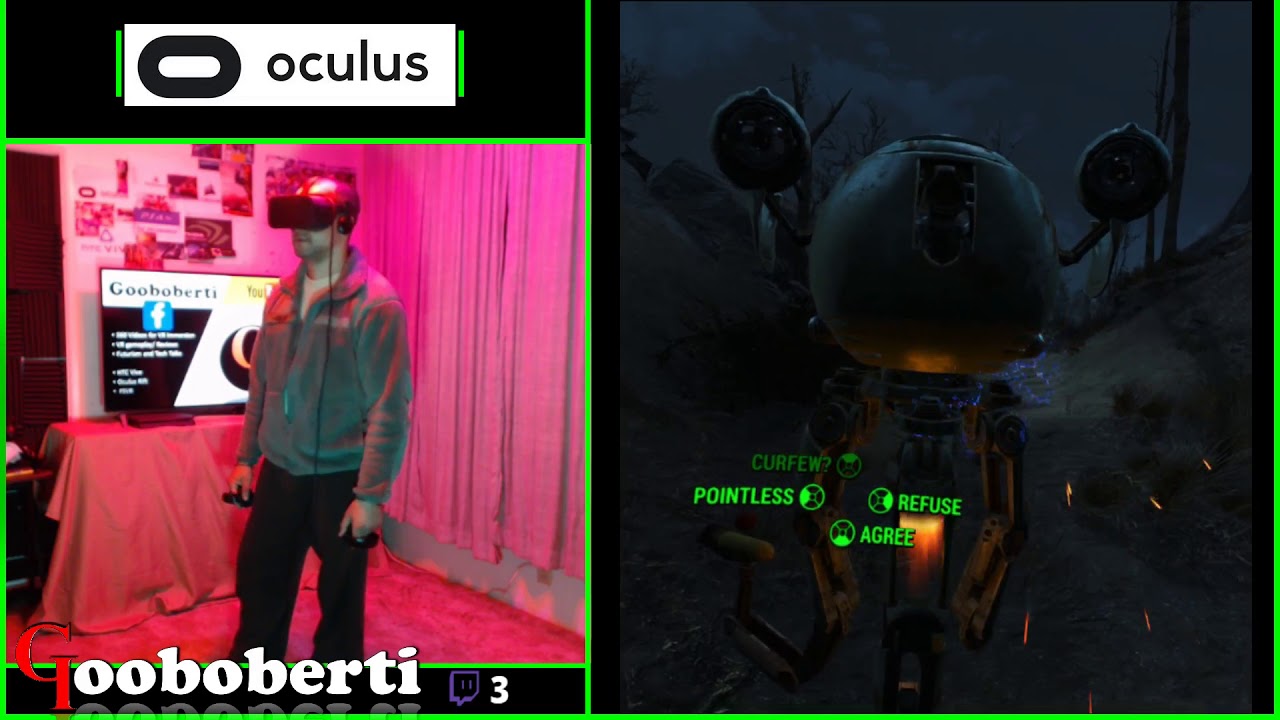 Radscorpion Steak at Bunker Theta | Fallout 4 VR | Oculus Rift