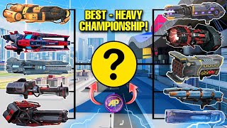 🔥 UPDATED ALL HEAVY WEAPONS TOURNAMENT 1VS1 || WAR ROBOTS COMPARISON WR || screenshot 2