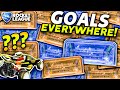 Rocket League, but the GOALS ARE EVERYWHERE