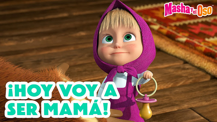 Masha y el Oso 👶🍼 ¡Hoy voy aser mamá! 👣 Día del niño✨ Dibujos animados 🎬 Masha and the Bear
