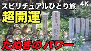 【狸谷山不動院】阪神タイガースを日本一に導いたパワースポット 狸谷山不動院 パワースポットひとり旅#26 4K