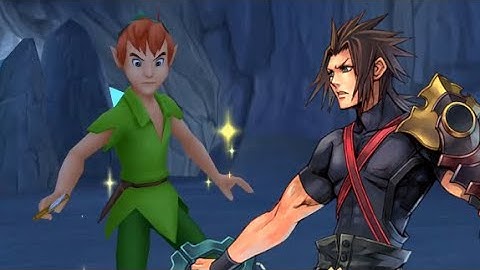 KH Birth by Sleep (PS5) - Terra - Peter Pan and Jellyshade Swarm - Critical Mode Level 1 (No Damage)